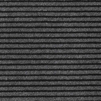 Zerbino a Strisce Nere e Grigie 115x500 cm 4105600