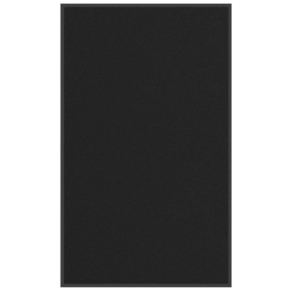 Zerbino antiscivolo resistente per interni/esterni 90 x 150 cm polipropilene nero 02_0058153