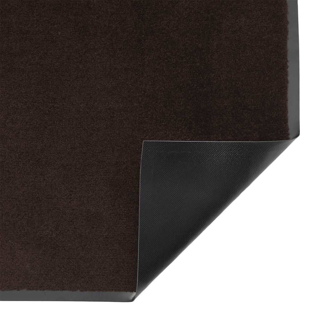 Zerbino antiscivolo multiuso marrone per interni ed esterni 80 x 120 cm in PP marrone 02_0058173