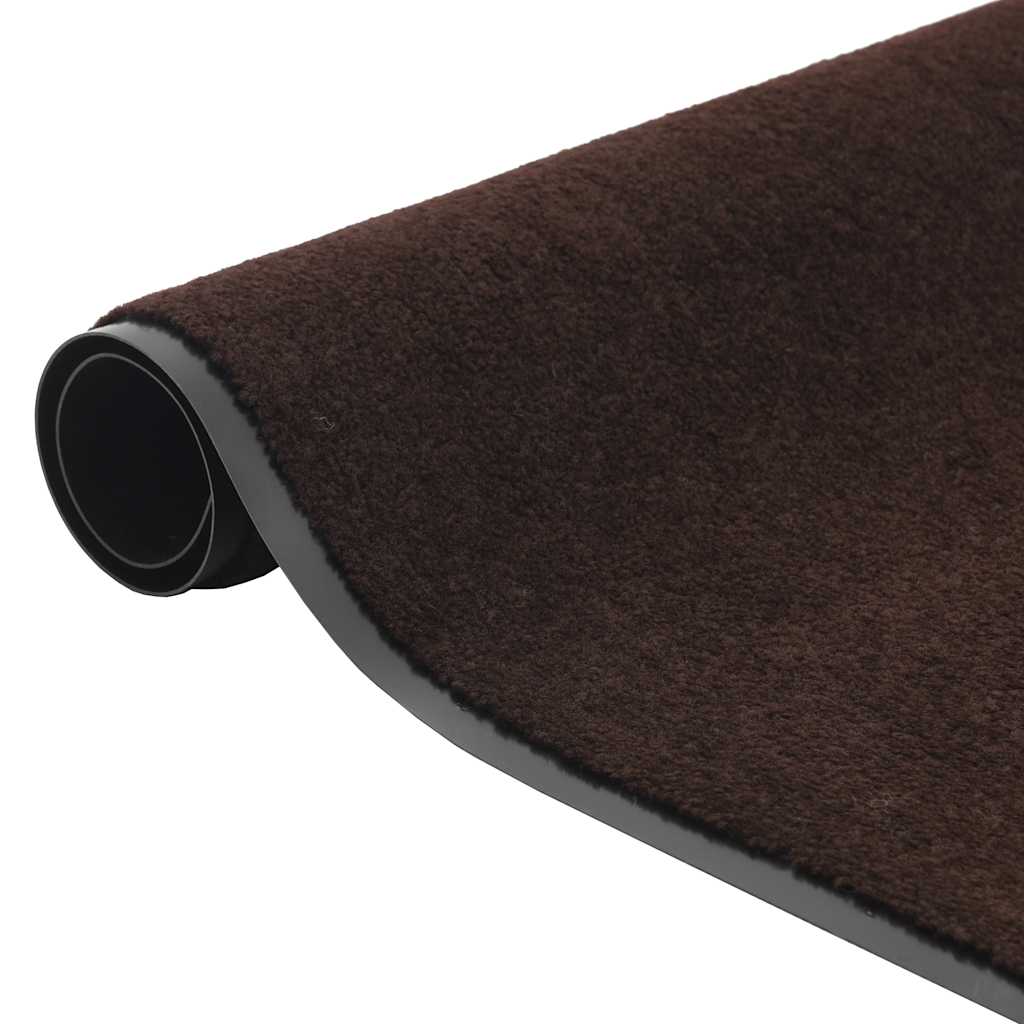 Zerbino antiscivolo multiuso marrone per interni ed esterni 80 x 120 cm in PP marrone 02_0058173
