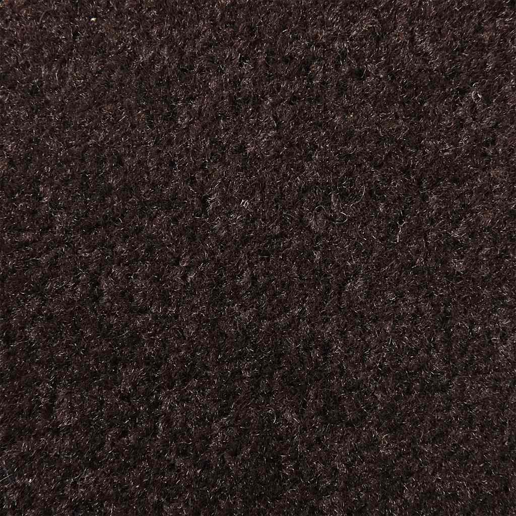 Zerbino antiscivolo multiuso marrone per interni ed esterni 80 x 120 cm in PP marrone 02_0058173