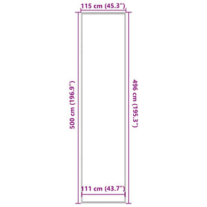 Zerbino Marrone 115x500 cm 4105633