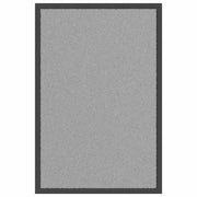 Zerbino antiscivolo resistente per uso interno ed esterno 40 x 60 cm in polipropilene grigio 02_0058180