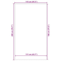 Zerbino Grigio 115x200 cm 4105641