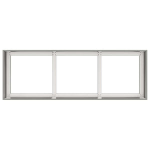 Fioriera-Vaso-Contenitore per Piante 120x40x40 cm in Acciaio Inox