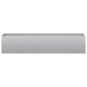 Fioriera 200x40x40 cm in Acciaio Zincato 860687