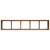 Fioriera Arrugginita 200x40x40 cm in Acciaio Corten 860688