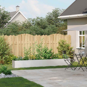 Fioriera-Vaso-Contenitore per Piante 280x40x40 cm in Acciaio Inox