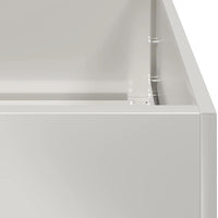 Fioriera 280x40x40 cm in Acciaio Inox 860693