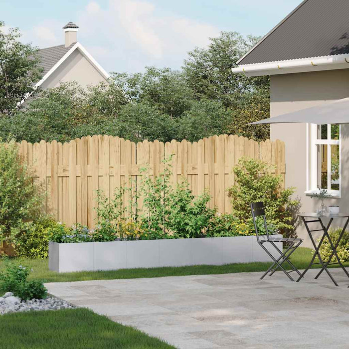 Fioriera 280x40x40 cm in Acciaio Zincato 860694