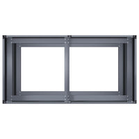 vidaXL Fioriera Antracite 80x40x80 cm in Acciaio Laminato a Freddo