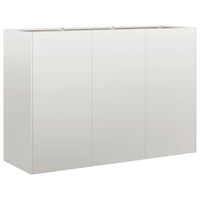 Fioriera-Vaso-Contenitore per Piante 120x40x80 cm in Acciaio Inox