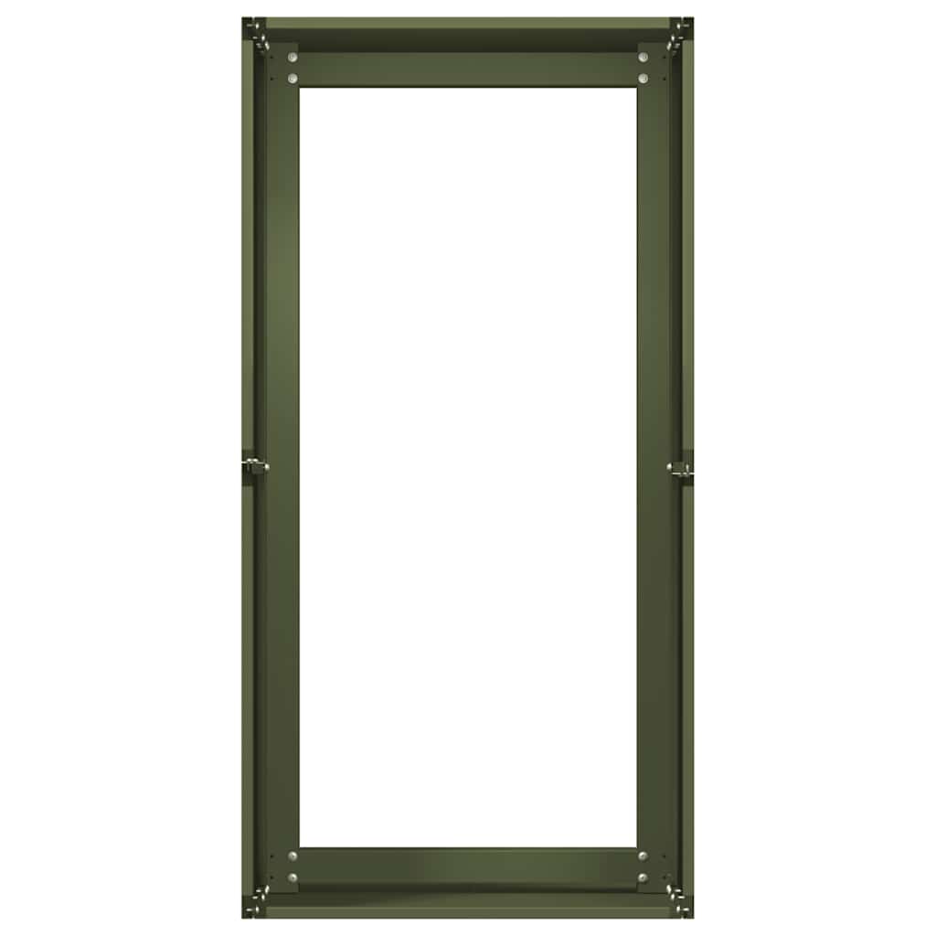 Fioriera Verde Oliva 40x80x40 cm in Acciaio Laminato a Freddo 860734