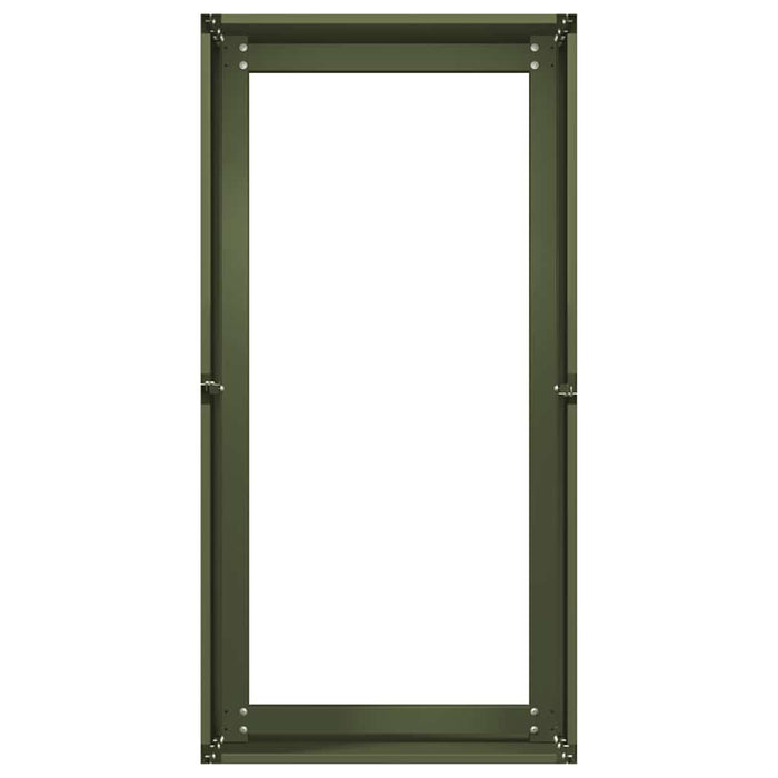 Fioriera Verde Oliva 40x80x40 cm in Acciaio Laminato a Freddo 860734
