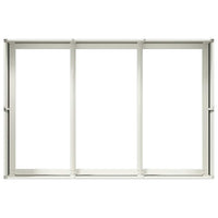 Fioriera-Vaso-Contenitore per Piante Bianca 120x80x40 cm in Acciaio