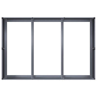 Fioriera-Vaso-Contenitore per Piante Antracite 120x80x40 cm in Acciaio