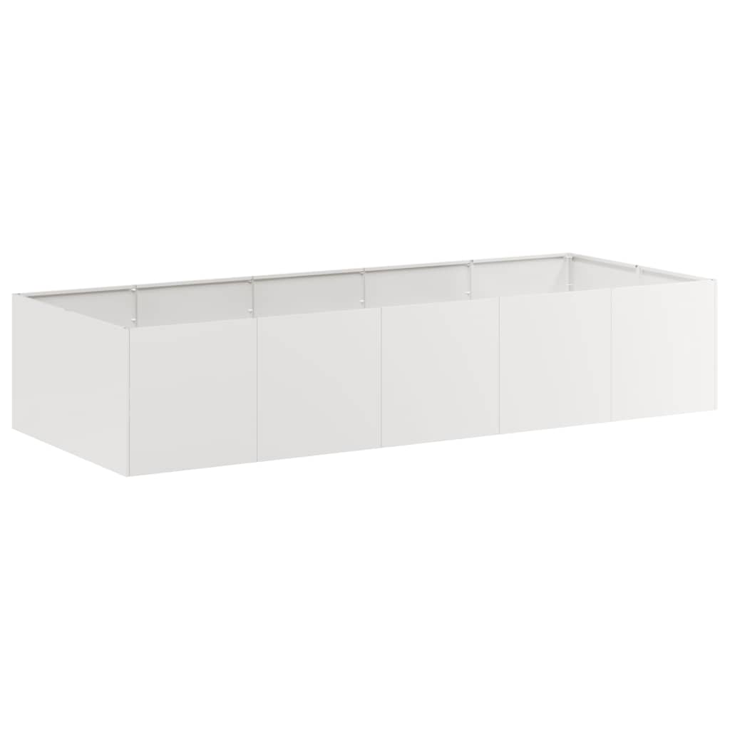 vidaXL Fioriera 200x80x40 cm in Acciaio Inox