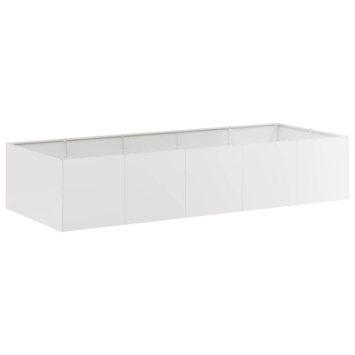 vidaXL Fioriera 200x80x40 cm in Acciaio Inox