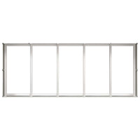 Fioriera 200x80x40 cm in Acciaio Inox 860756