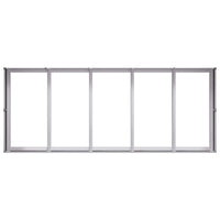 Fioriera-Vaso-Contenitore per Piante 200x80x40 cm in Acciaio Zincato