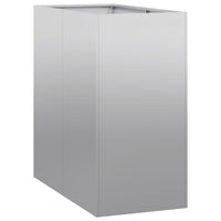 vidaXL Fioriera 40x80x80 cm in Acciaio Zincato