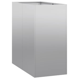 vidaXL Fioriera 40x80x80 cm in Acciaio Zincato