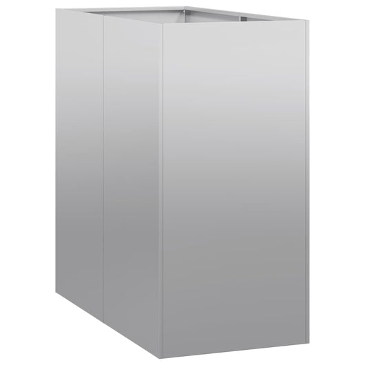 vidaXL Fioriera 40x80x80 cm in Acciaio Zincato