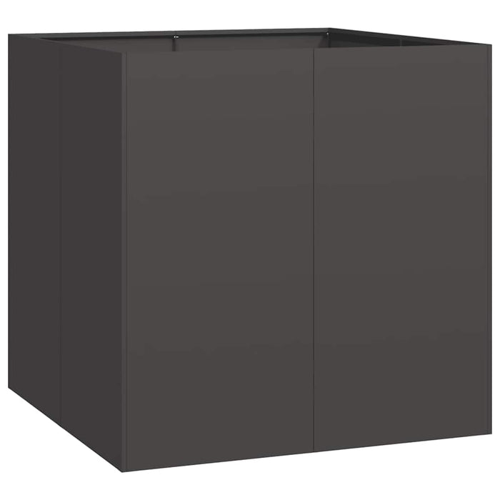 Fioriera Nera 80x80x80 cm in Acciaio 860780