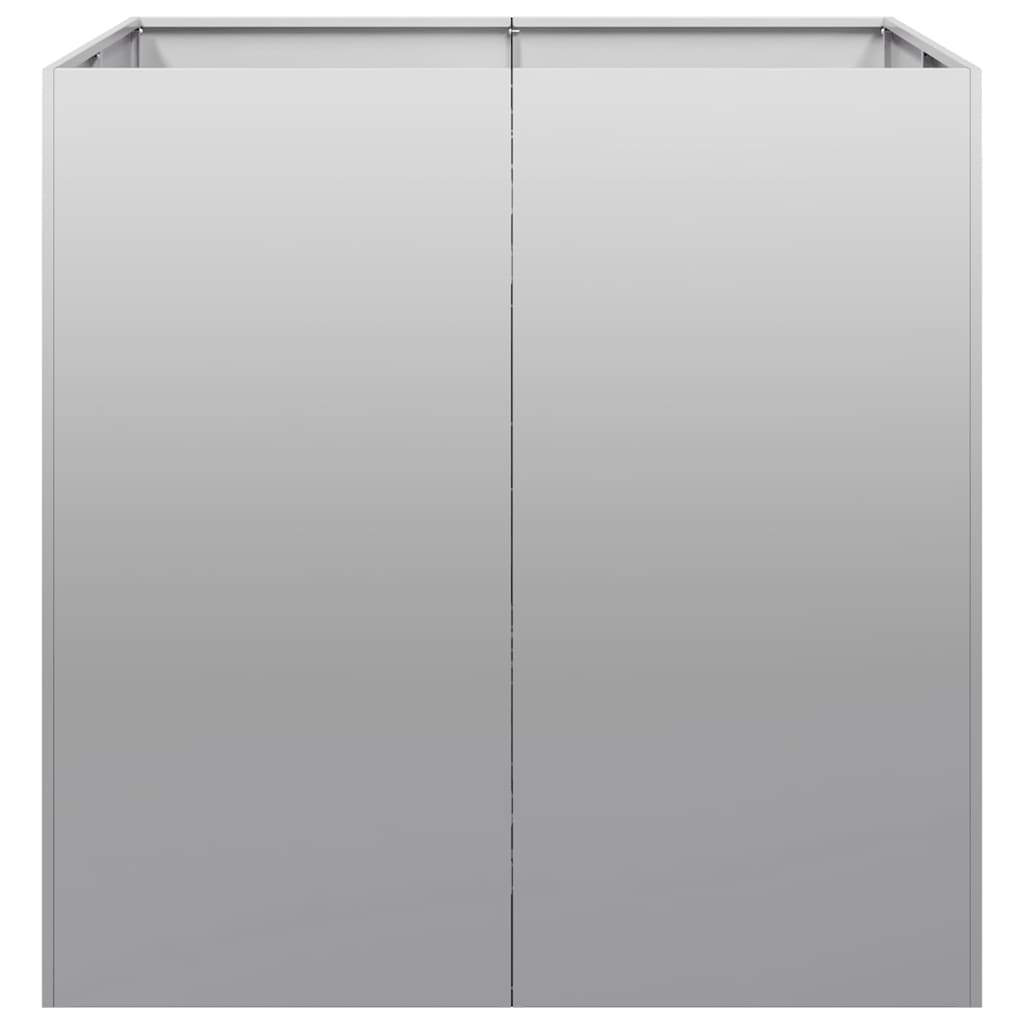 Fioriera 80x80x80 cm in Acciaio Zincato 860785