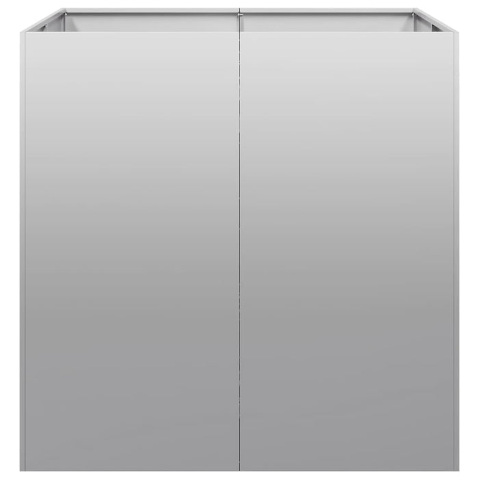 Fioriera 80x80x80 cm in Acciaio Zincato 860785