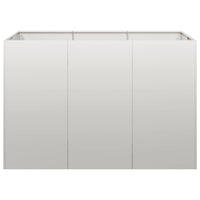 Fioriera 120x80x80 cm in Acciaio Inox 860791
