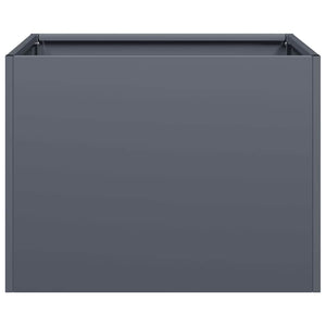 Fioriera Antracite 40x40x30 cm in Acciaio