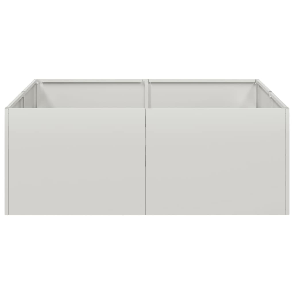 Fioriera 80x80x30 cm in Acciaio Inox 860805