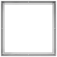 Fioriera-Vaso-Contenitore per Piante 100x100x40 cm in Acciaio Zincato