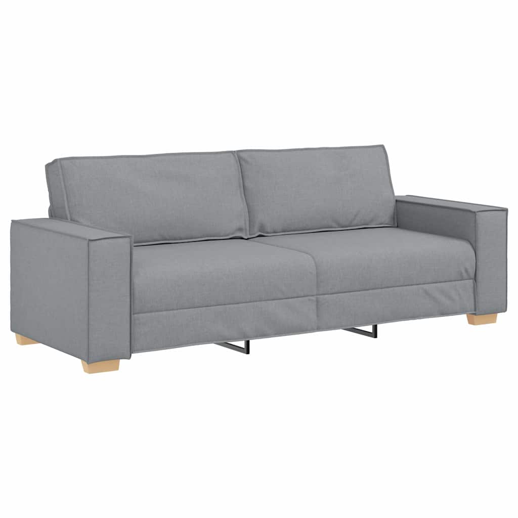 Set di divani con cuscino 3 pcs Grigio 220 x 78 x 84 cm Tessuto 3324609