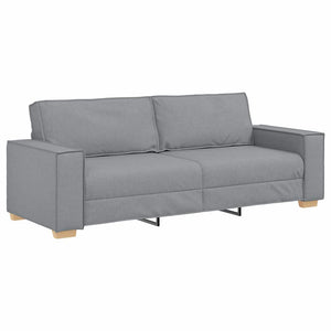 Set di divani con cuscino 3 pcs Grigio 220 x 78 x 84 cm Tessuto 3324609