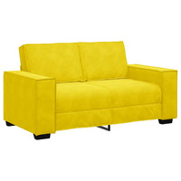 Set di Divani 3 pz con Cuscini giallo in Velluto 3324624