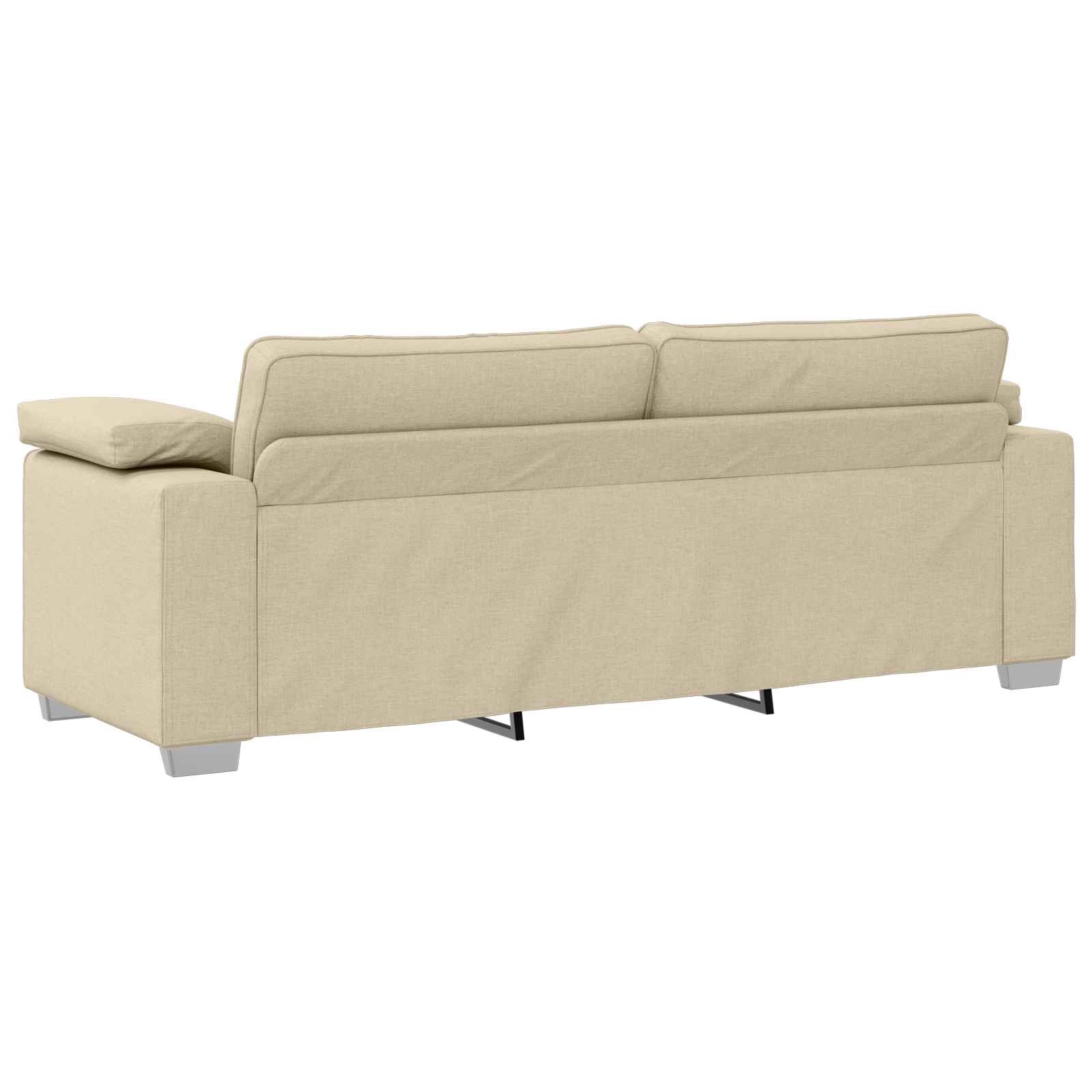 Set di divani 2 pcs Crema 219 x 77 x 82 cm Tessuto 3324747