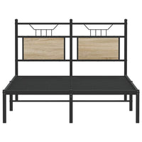 Giroletto senza Materasso-Struttura Letto Rovere Sonoma 120x190cm in Truciolato 795772