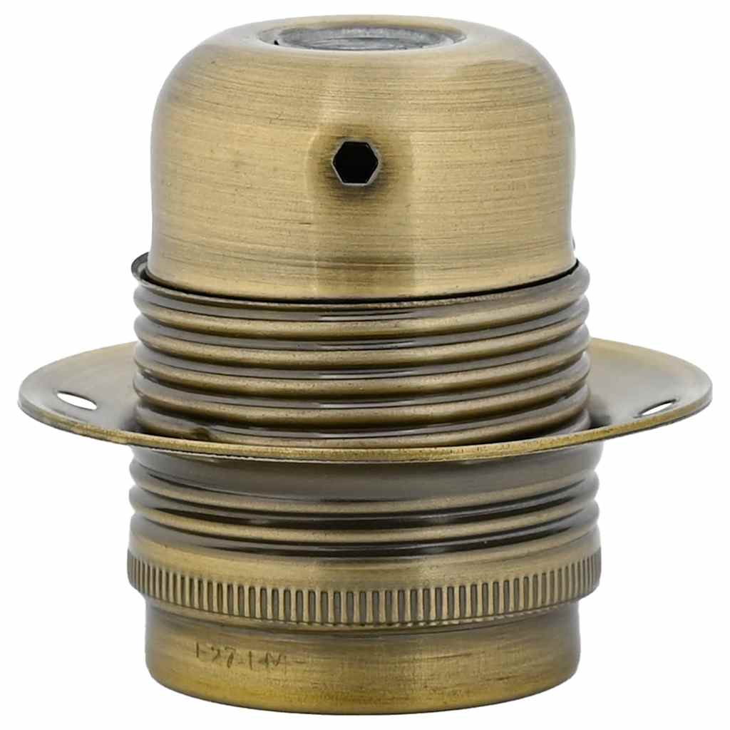 Portalampade 2 pz Bronzo E27