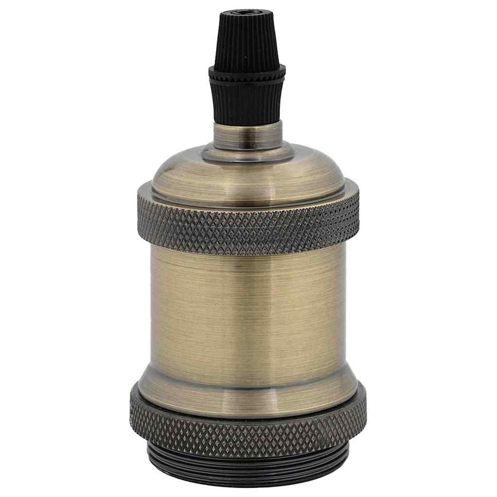 vidaXL Portalampade 2 pz Bronzo E27