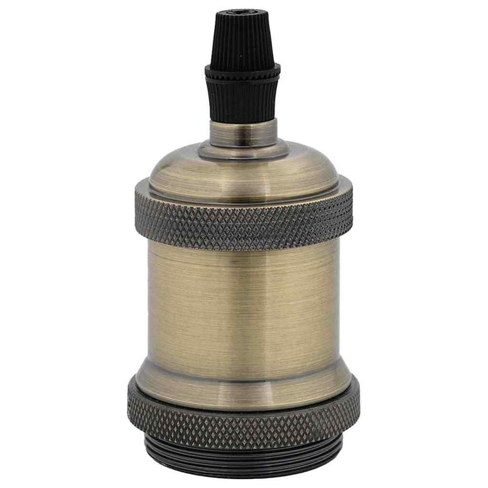 vidaXL Portalampade 2 pz Bronzo E27