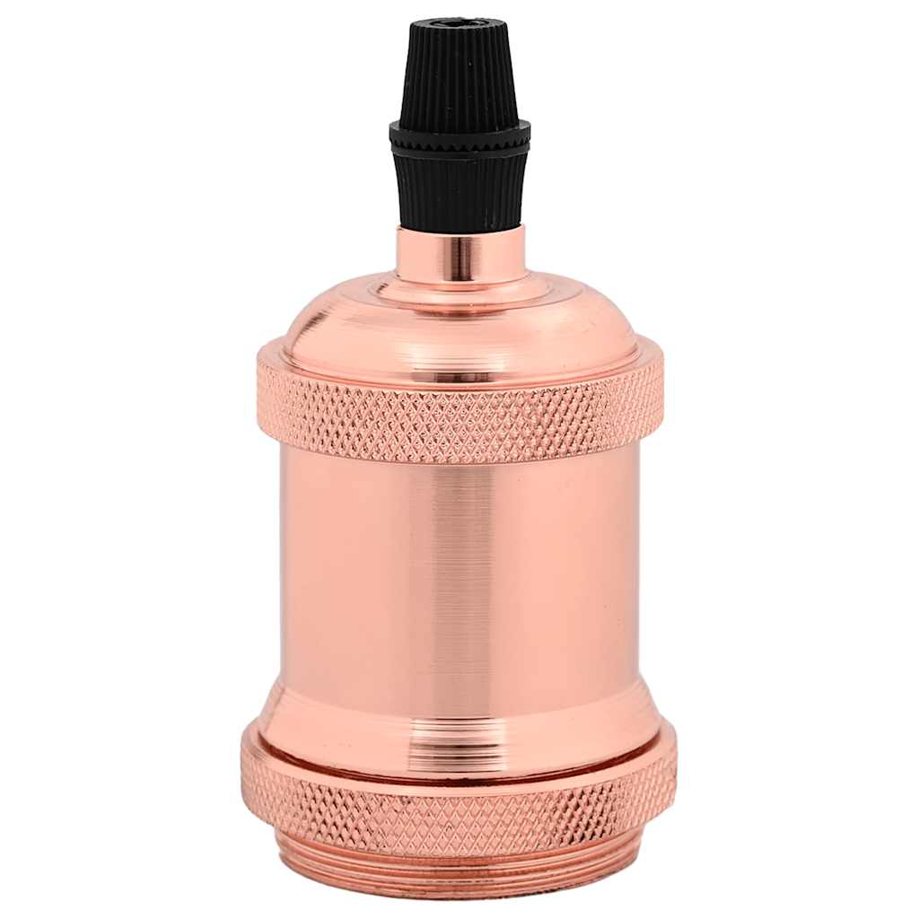 vidaXL Portalampada 2 pz Oro Rosa E27