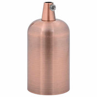 Portalampade 2 pz Rosso Bronzo E27 4106529