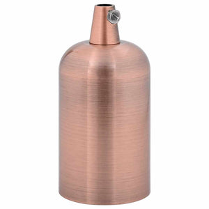 Portalampade 2 pz Rosso Bronzo E27 4106529