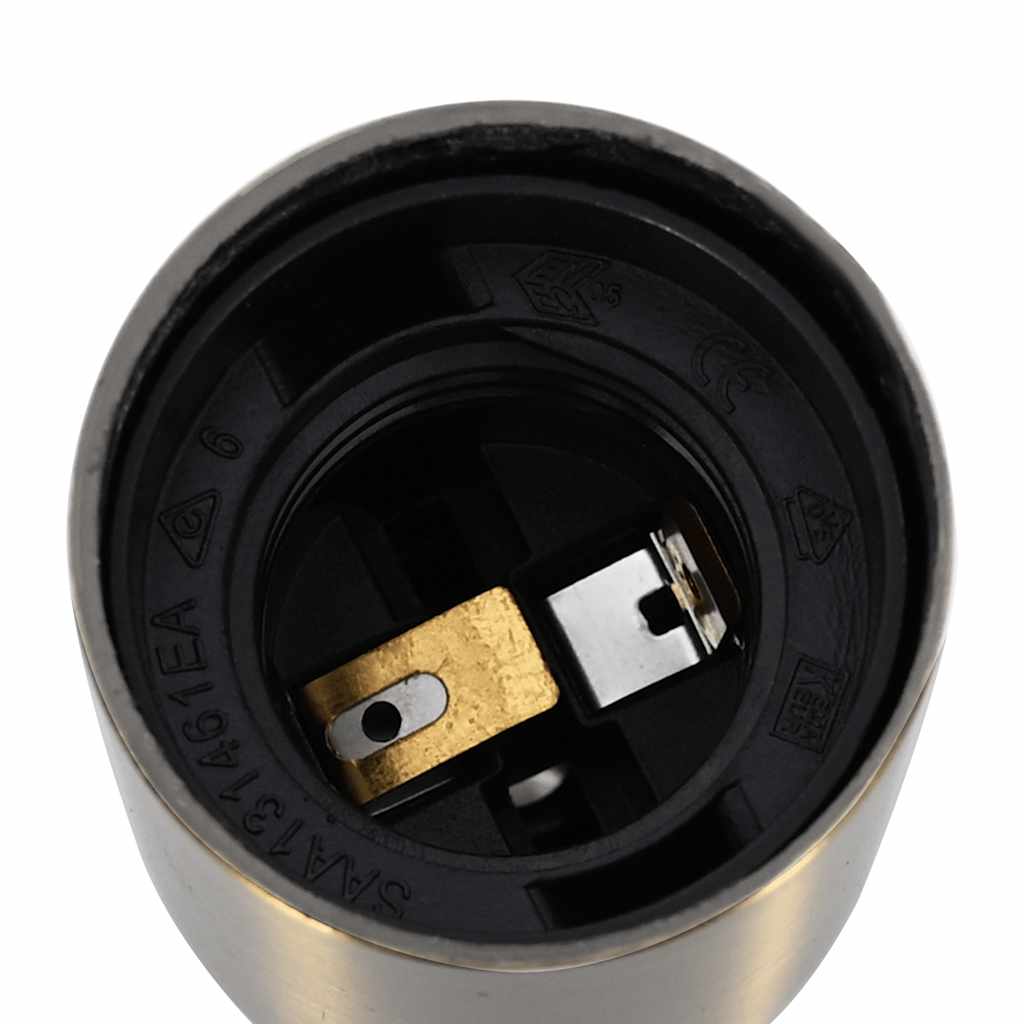 vidaXL Portalampade 2 pz Bronzo E27