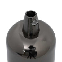 Portalampade 2 pz Nero Lucido E27 4106533