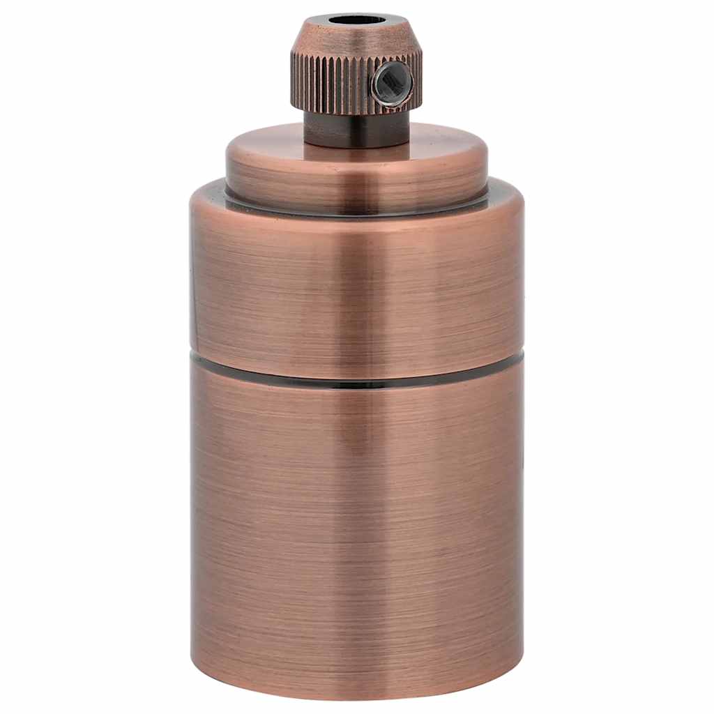 Portalampade 2 pz Rosso Bronzo E27 4106534