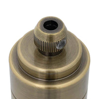 Portalampade 2 pz Bronzo E27