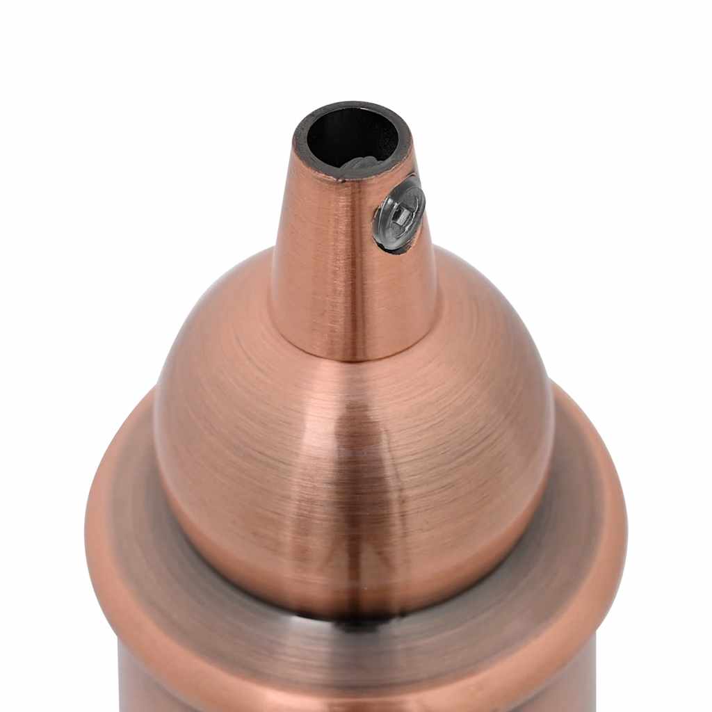 Portalampade 2 pz Rosso Bronzo E27 4106539